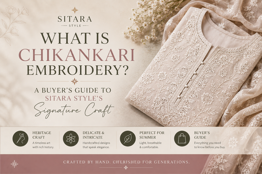 What is Chikankari Embroidery?