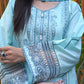 Ferozi Embroidered Chikankari Lawn Suit 3 Piece