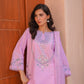 3 Piece Embroidered Lawn Suit- Thread Work