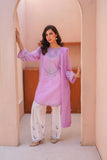 3 Piece Embroidered Lawn Suit- Thread Work