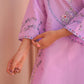 3 Piece Embroidered Lawn Suit- Thread Work