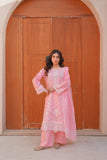 3 Piece Lawn Suit Embroidered with thread Work