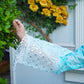 3 pc Printed Lawn Suit with Flapper