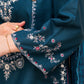 3 Piece Lawn Suit Gol Ghera with Thread Work