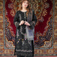 3 Piece Embroidered Lawn Suit with Printed Silk Chiffon Dupatta