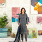 Anaya | Charcoal Grey 3-Piece Printed Lawn Suit with Lawn Dupatta - sitarastyle.com