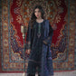 Black Chikankari Embroidered 3-Piece Lawn Suit with Silk Chiffon Dupatta - sitarastyle.com