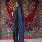 Black Chikankari Embroidered 3-Piece Lawn Suit with Silk Chiffon Dupatta - sitarastyle.com