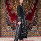 Black Embroidered 3-Piece Lawn Suit with Printed Silk Chiffon Dupatta - sitarastyle.com