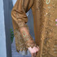 Brown Chikankari Embroidered 3-Piece Lawn Suit with Silk Chiffon Dupatta - sitarastyle.com