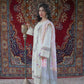 Cool Grey Embroidered 3-Piece Lawn Suit with Printed Silk Chiffon Dupatta - sitarastyle.com