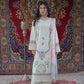 Cool Grey Embroidered 3-Piece Lawn Suit with Printed Silk Chiffon Dupatta - sitarastyle.com