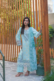 Ferozi Embroidered Chikankari Lawn Suit 3 Piece - sitarastyle.com