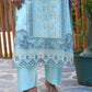 Ferozi Embroidered Chikankari Lawn Suit 3 Piece - sitarastyle.com