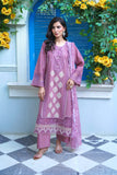 Light Purple Chikankari Embroidered 3-Piece Suit – Silk Chiffon Dupatta - sitarastyle.com