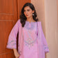 Lilac Pink Thread Work Embroidered 3-Piece Lawn Suit – Gol Ghera Hem - sitarastyle.com