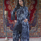 Printed Lawn 3-Piece Suit with Farshi Shalwar & Monar Dupatta - sitarastyle.com