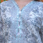Printed Lawn 3-Piece Suit with Patch Work & Monar Dupatta – 43in - sitarastyle.com