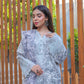 Printed Lawn 3-Piece Suit with Patch Work & Monar Dupatta – 43in - sitarastyle.com