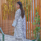 Printed Lawn 3-Piece Suit with Patch Work & Monar Dupatta – 43in - sitarastyle.com