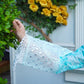 Printed Lawn 3-Piece Suit with Silk Chiffon Dupatta & Flapper Trouser - sitarastyle.com