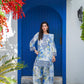 Printed Lawn Suit with Farshi Shalwar – 3 Piece - sitarastyle.com