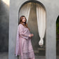 3 Piece Chikankari Lawn Suit with Silk Chiffon Dupatta (46in Kurta)