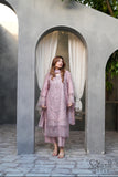 3-piece chikankari lawn suit with silk chiffon dupatta, 46in kurta - Sitara Style