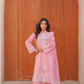 Shimmer Blush Sequence & Thread Embroidered 3-Piece Lawn Suit - sitarastyle.com