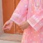 Shimmer Blush Sequence & Thread Embroidered 3-Piece Lawn Suit - sitarastyle.com