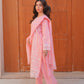 Shimmer Blush Sequence & Thread Embroidered 3-Piece Lawn Suit - sitarastyle.com