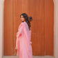 Shimmer Blush Sequence & Thread Embroidered 3-Piece Lawn Suit - sitarastyle.com