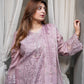 Soft Pink Chikankari Embroidered 3-Piece Lawn Suit – Silk Chiffon Dupatta - sitarastyle.com