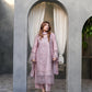 Soft Pink Chikankari Embroidered 3-Piece Lawn Suit – Silk Chiffon Dupatta - sitarastyle.com