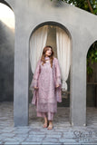 Soft Pink Chikankari Embroidered 3-Piece Lawn Suit – Silk Chiffon Dupatta - sitarastyle.com