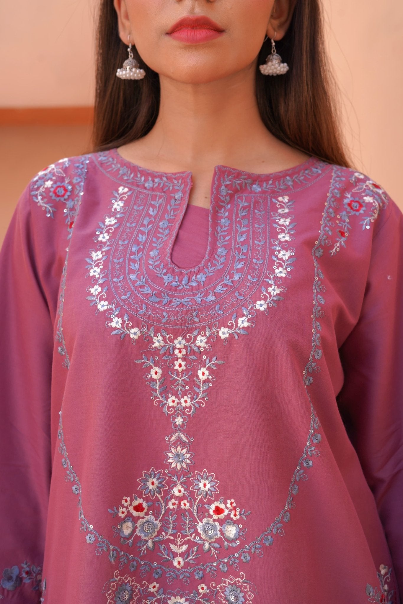 Tapestry Thread Work Embroidered 3-Piece Lawn Suit – Gol Ghera Hem - sitarastyle.com